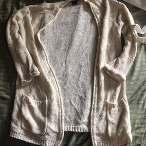 Cream h&m cardigan